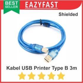 Kabel USB Printer 3m 3 m meter Extender Extension Male Female Type B