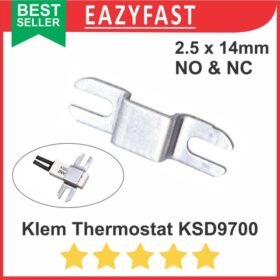 Klem Bracket Thermostat KSD9700 Socket Jepit Sensor Suhu Bimetal Clamp