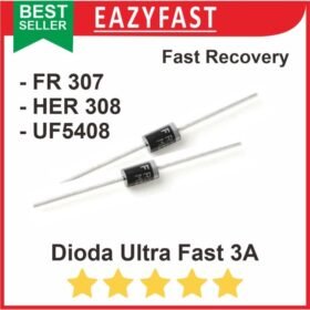 Dioda Ultra Fast 3A FR307 HER308 UF5408 3 A High Speed Recovery Diode