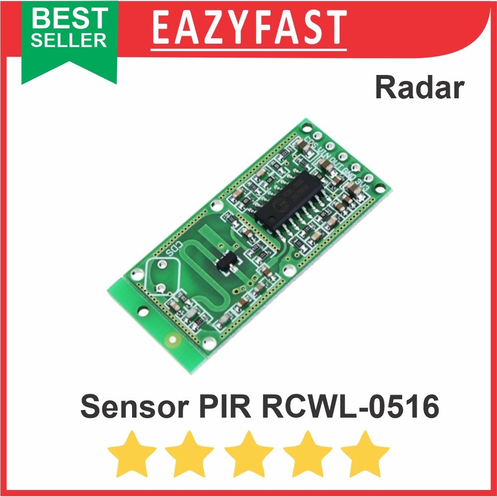 ginee_20250925110053139_1583393815.jpeg PIR RCWL-0516 Microwave Radar Human body iMotion sensor Module - Image 1
