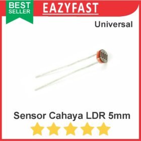 Photoresistor 5mm LDR Light Dependent Resistor Sensor Cahaya