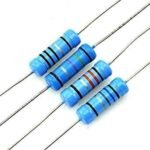 Resistor R 7K5 R7K5 7500 Ohm 1% Tolerance 1/4w Metal Film Biru Presisi - Image 2