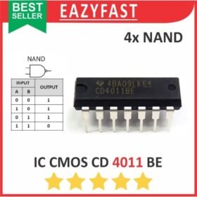 IC CMOS CD 4011 BE DIP Gerbang Logika NAND Logic Gate CD4011BE CD4011 4011BE CD HD HCF HEF MC TC BE