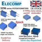Trimpot Multiturn 104 100K 100 K Ohm 3296w Potensio Multi Turn Trimmer - Image 2