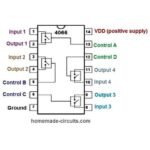 IC CMOS CD 4066 BE DIP 2x 4 Ch Channel 4Ch Bilateral Switch Relay NO NC CD4066BE CD4066 4066BE CD HD HCF HEF MC TC BE - Image 2
