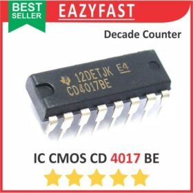 IC CMOS CD 4017 BE DIP Decade Counter Bit Desimal Decimal CD4017BE CD4017 4017BE CD HD HCF HEF MC TC BE