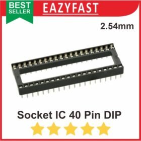 Socket IC 40P 40 P Pin Kaki DIP Wide Soket Rumah Dudukan Adapter