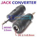 Converter Jack DC 5.5mm to 3.5mm Mono Power Supply Mesin Bor - Image 3