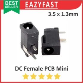 Socket DC 002 Female 3.5mm Solder PCB 3.5x1.3mm 3.5 1.3 mm Soket Power Jek Jack Connector Adaptor