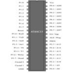 IC Atmel AT89C51 AT 89C51 MCS51 MCS 51 Chip Micro Mikro Program uC - Image 2