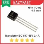 Transistor BC547 BC 547 NPN Bipolar Amplifier Switch Tr TO-92  TO92