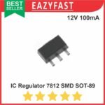 IC Regulator L 7812 CV 12 V Volt 12V 100mA 0.1A 78L12 78M12 SMD SOT-89