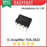 IC Audio Power Amplifier TDA2822 TDA 2822 Transistor Chip Ampli Speaker Aktif Sound System HiFi