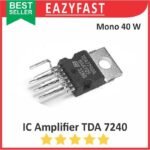IC Audio Power Amplifier TDA7240 TDA 7240 Transistor Chip Ampli Speaker Aktif Sound System HiFi