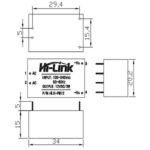 Hi-Link HLK-PM03 3.3v 3v 3.3 3 V Volt AC to DC Hilink Power Supply PSU - Image 3