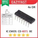 IC CMOS CD 4071 BE DIP Gerbang Logika OR Logic Gate CD4071BE CD4071 4071BE CD HD HCF HEF MC TC BE