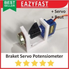 Bracket Adapter Servo Potensiometer Potensio meter Digital Dimmer