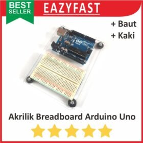 Alas Akrilik Arduino Uno Breadboard Praktikum Praktek Project Board
