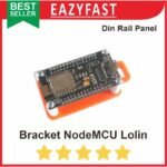 Bracket Dudukan Modul ESP NodeMCU Lolin Module MCB Din Rail Rel Panel