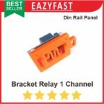 Bracket Dudukan Modul Relay 2 Channel Module MCB Din Rail Rel Panel - Image 2