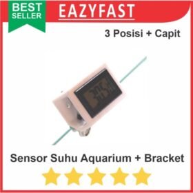 Sensor Suhu Aquarium Probe Air Bracket Thermometer Akuarium Aquascape