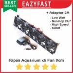 Kipas Aquarium 5 x5 5x Fan Cooler Pendingin Air Akuarium Aquascape