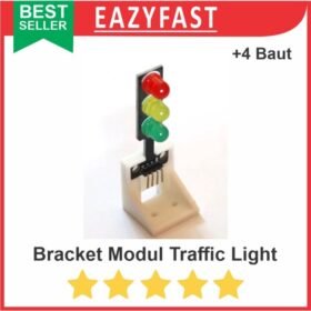 Bracket Modul Traffic Light Simulator Dudukan Stand Lampu Lalu Lintas