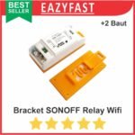 Bracket Dudukan Sonoff Relay IoT Switch utk MCB Din Rail Saklar Wifi