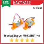 Bracket Motor Micro Stepper Mini 5V 28BJY-48 Horizontal Vertikal
