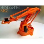 Robotic Robot Arm Tangan Lengan Include 4x Servo 55g 4 Dof 3D Printed - Image 2