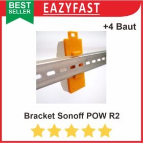 Bracket Dudukan Sonoff POW R2 Watt Meter IoT MCB Din Rail Wifi POWR2