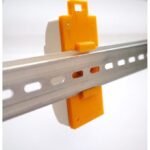 Bracket Dudukan Sonoff POW R2 Watt Meter IoT MCB Din Rail Wifi POWR2 - Image 2