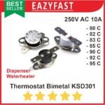 Thermostat Bimetal KSD301 AC 10A 80 85 90 95 Thermo Fuse KSD 301 302