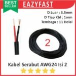 Kabel Serabut Isi 2 Multicore AWG24 AWG 24 CB GX DB Data Signal Sensor