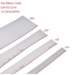 Kabel Pita IDC 16p 16 P Pin Jalur Helai Flat Ribbon Cable Strip Abu - Image 2