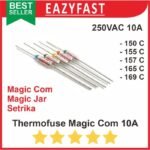 Thermofuse Magic Com Jar 150 155 157 165 169 C 10A Thermal Thermo Fuse
