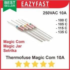 Thermofuse Magic Com Jar 100 105 115 135 C 10A Thermal Thermo Fuse