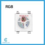 Modul LED Strip RGB SMD WS2812B 8 Bit Mata Channel x8 Ch Chanel 5050 WS2812 WS 2812 B Smart Chip IC Arduino Address 5V 5 Volt - Image 2