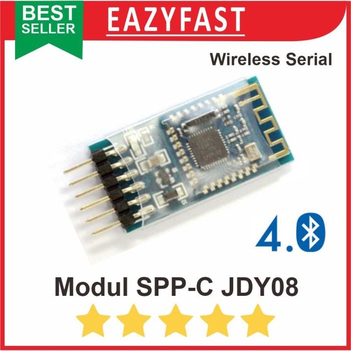 ginee_20251001144522291_2171535097.jpeg Modul Bluetooth BT SPPC SPP-C JDY08 JDY 08 Arduino Serial Module HC05 - Image 1