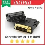 HDMI to DVI Converter Adapter Konektor DVI-D 24 24+1