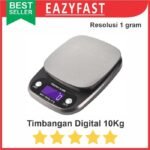 Timbangan Digital 10Kg Dapur Bumbu Masak Kopi Kimia Resin Akurasi Gram
