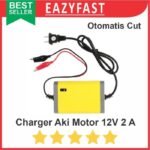 Charger Charge Casan Aki Motor Accu 12v 2A Portable Otomatis