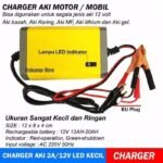 Charger Charge Casan Aki Motor Accu 12v 2A Portable Otomatis - Image 3