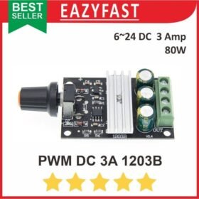 PWM DC 3A 1203B Variable Motor Speed Controller Dimmer Lampu LED Lamp