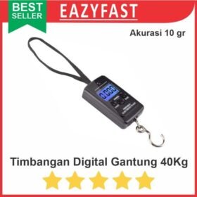 Timbangan Gantung Digital 40kg Tas Koper Bagasi Laundry Barang Belanja