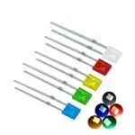 LED Kotak 5mm 5 mm Diffused Red Merah Petak Persegi Panjang 2x5x7 mm - Image 2