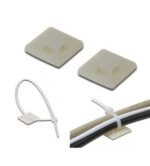 Tie Mount 20x20 Dudukan Tali Kabel Cable Ties Clip Mounting Tempel - Image 3