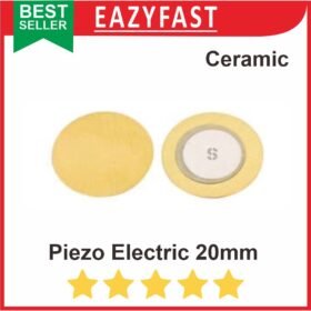 Piezo Electric Ceramic Buzzer atau Sensor Suara Tepuk Getar 20mm