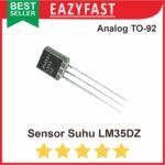 LM35 LM 35 LM35DZ Temperature Suhu Sensor Analog Ruangan Arduino