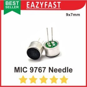 Mic Needle Electret Microphone Condenser Sensor Audio 9767 9x7mm